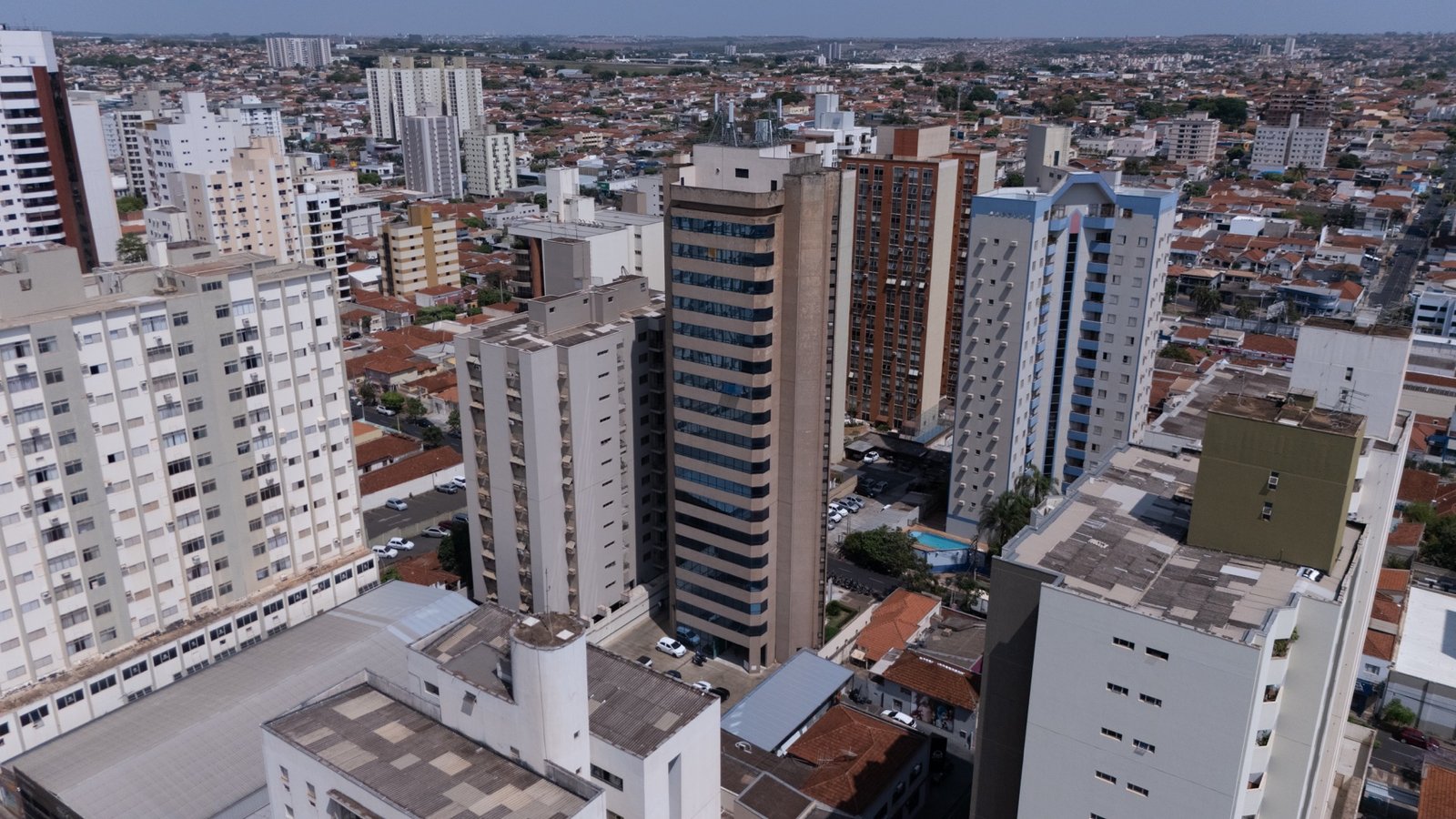 Região metropolitana vista do alto